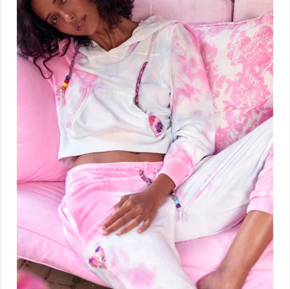 Loveshack Fancy Kirby Hoodie size medium NWT - Picture 3 of 10